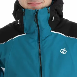 Dare2b, Catch On II Chaqueta De Esquí Hombres Gulfstream Azul -PARQUE DE ESQUI dare2b catch on ii aa jas gevoerd heren gulfstream blauw 22dare2124v3 BI 07