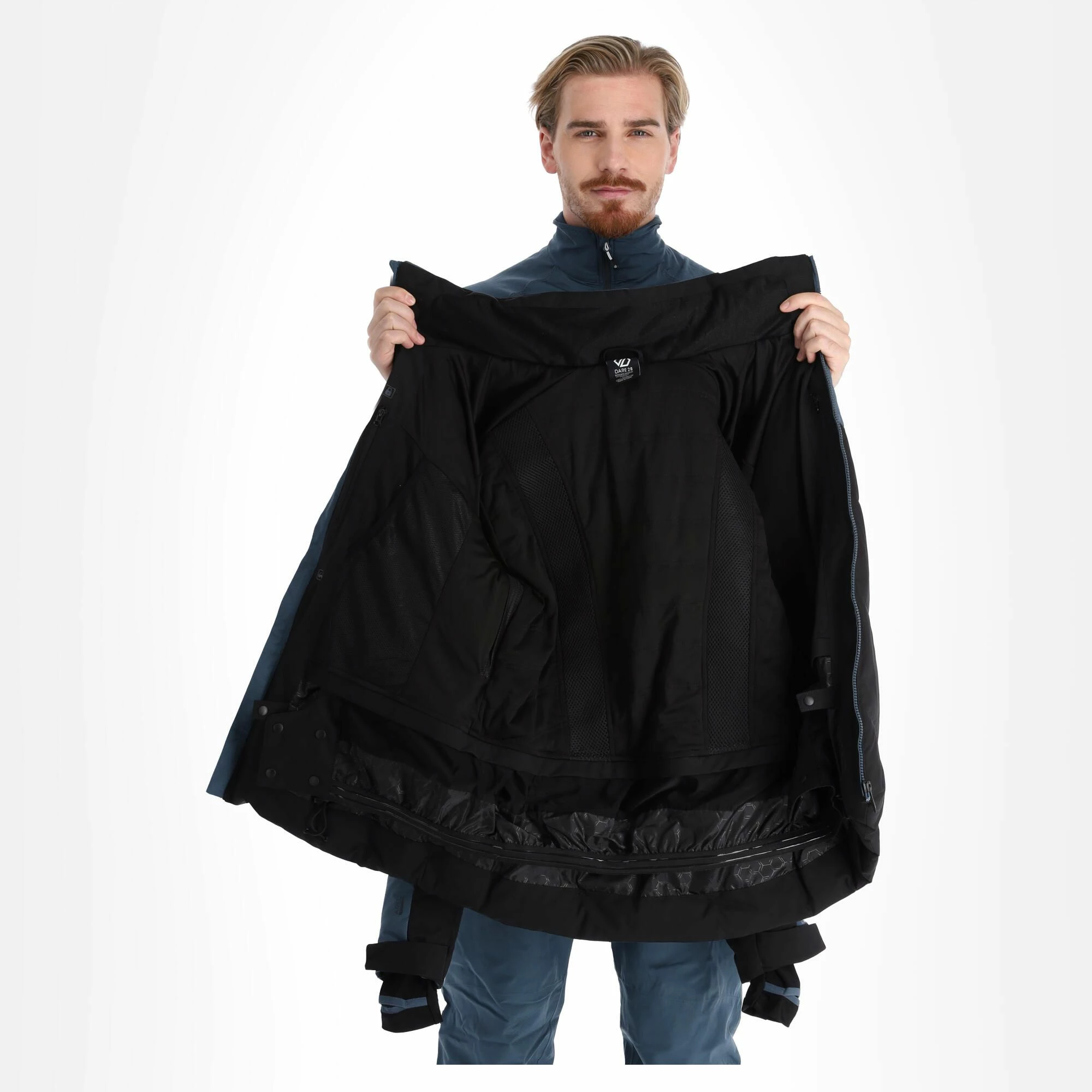 Dare2b, Denote II Chaqueta De Esquí Hombres Gris, Negro 6 Dare2b, Denote II Chaqueta De Esquí Hombres Gris, Negro - Imagen 6