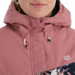 Dare2b, Determined Chaqueta De Esquí Mujeres Mesa Rosa -PARQUE DE ESQUI dare2b determined aa jas gevoerd dames mesa roze 22dare2152v1 BI 07