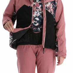 Dare2b, Determined Chaqueta De Esquí Mujeres Mesa Rosa -PARQUE DE ESQUI dare2b determined aa jas gevoerd dames mesa roze 22dare2152v1 BI 09