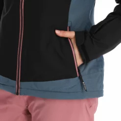 Dare2b, Enliven Chaqueta De Esquí Mujeres Gris, Negro -PARQUE DE ESQUI dare2b enliven aa jas gevoerd dames grijs zwart 22dare2154v4 BI 08