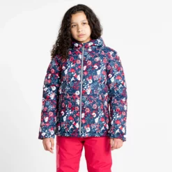 Dare2b, Girls Verdict Chaqueta De Esquí Niños Virtual Floral Print Rosa -PARQUE DE ESQUI dare2b girls verdict aa jas gevoerd kinderen virtual floral print 22dare2101v2 BI 08