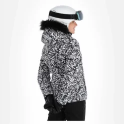 Dare2b, Glamorize III Chaqueta De Esquí Mujeres Leopard Fusion Print Blanco, Negro -PARQUE DE ESQUI dare2b glamorize iii aa jas gevoerd dames leopard fusion print 22dare2159v4 BI 03