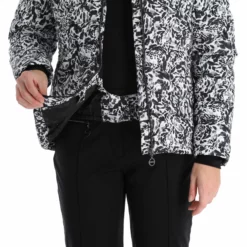Dare2b, Glamorize III Chaqueta De Esquí Mujeres Leopard Fusion Print Blanco, Negro -PARQUE DE ESQUI dare2b glamorize iii aa jas gevoerd dames leopard fusion print 22dare2159v4 BI 08