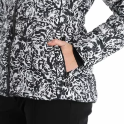 Dare2b, Glamorize III Chaqueta De Esquí Mujeres Leopard Fusion Print Blanco, Negro -PARQUE DE ESQUI dare2b glamorize iii aa jas gevoerd dames leopard fusion print 22dare2159v4 BI 10