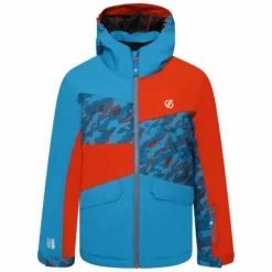 Dare2b, Glee II Chaqueta De Esquí Niños Fjord Azul, Naranja