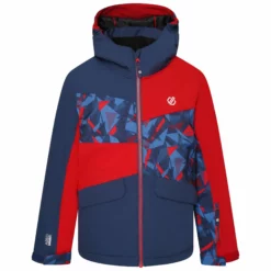 Dare2b, Glee II Chaqueta De Esquí Niños Moonlight Denim Azul, Rojo