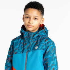 Dare2b, Humour II Chaqueta De Esquí Niños Fjord Azul -PARQUE DE ESQUI dare2b humour ii aa jas gevoerd kinderen fjord blauw 22dare2109v6 BI 07