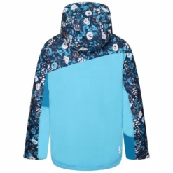 Dare2b, Humour II Chaqueta De Esquí Niños Floral Print River Azul -PARQUE DE ESQUI dare2b humour ii aa jas gevoerd kinderen floral print river blauw 22dare2109v5 BI 03