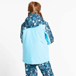 Dare2b, Humour II Chaqueta De Esquí Niños Floral Print River Azul -PARQUE DE ESQUI dare2b humour ii aa jas gevoerd kinderen floral print river blauw 22dare2109v5 BI 06