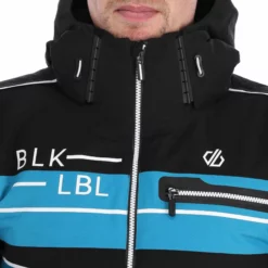 Dare2b, Outlier II Chaqueta De Esquí Hombres Gulfstream Azul, Negro -PARQUE DE ESQUI dare2b outlier ii aa jas gevoerd heren gulfstream blauw zwart 22dare2122v2 BI 07