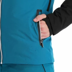 Dare2b, Outlier II Chaqueta De Esquí Hombres Gulfstream Azul, Negro -PARQUE DE ESQUI dare2b outlier ii aa jas gevoerd heren gulfstream blauw zwart 22dare2122v2 BI 10