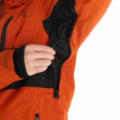 Dare2b, Supernova II Chaqueta De Esquí Hombres Burnt Brick Marrón, Negro -PARQUE DE ESQUI dare2b supernova ii aa jas gevoerd heren burnt brick bruin zwart 22dare2125v2 BI 09