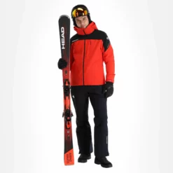 Descente, Adrien Chaqueta De Esquí Hombres Electric Rojo