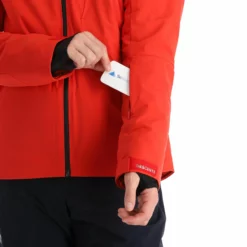 Descente, Adrien Chaqueta De Esquí Hombres Electric Rojo -PARQUE DE ESQUI descente adrien aa jas gevoerd heren electric rood 22desce109v4 BI 08