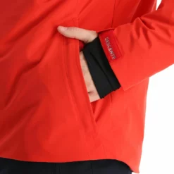 Descente, Adrien Chaqueta De Esquí Hombres Electric Rojo -PARQUE DE ESQUI descente adrien aa jas gevoerd heren electric rood 22desce109v4 BI 14