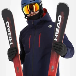 Descente, Josh Chaqueta De Esquí Hombres Dark Night Azul -PARQUE DE ESQUI descente josh aa jas gevoerd heren dark night blauw 22desce106v4 BI 05