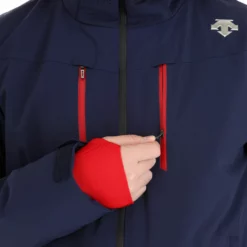 Descente, Josh Chaqueta De Esquí Hombres Dark Night Azul -PARQUE DE ESQUI descente josh aa jas gevoerd heren dark night blauw 22desce106v4 BI 08