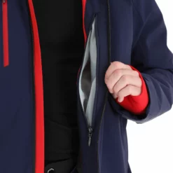 Descente, Josh Chaqueta De Esquí Hombres Dark Night Azul -PARQUE DE ESQUI descente josh aa jas gevoerd heren dark night blauw 22desce106v4 BI 12