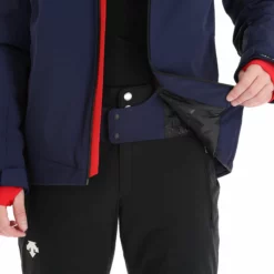 Descente, Josh Chaqueta De Esquí Hombres Dark Night Azul -PARQUE DE ESQUI descente josh aa jas gevoerd heren dark night blauw 22desce106v4 BI 13