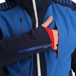 Descente, Swiss Chaqueta De Esquí Hombres Dark Night Azul -PARQUE DE ESQUI descente swiss aa jas gevoerd heren dark night blauw 22desce105v3 BI 12