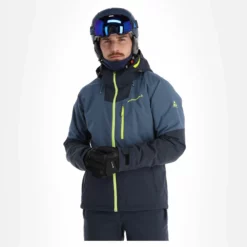 Fischer, Bansko Chaqueta De Esquí Hombres Sea Gris -PARQUE DE ESQUI fischer bansko aa jas gevoerd heren sea grijs 22fisch107v2 BI 04