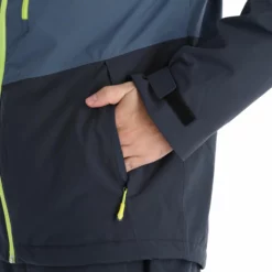 Fischer, Bansko Chaqueta De Esquí Hombres Sea Gris -PARQUE DE ESQUI fischer bansko aa jas gevoerd heren sea grijs 22fisch107v2 BI 13