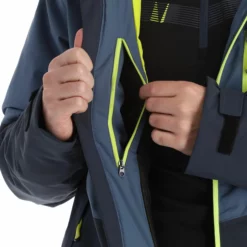 Fischer, Bansko Chaqueta De Esquí Hombres Sea Gris -PARQUE DE ESQUI fischer bansko aa jas gevoerd heren sea grijs 22fisch107v2 BI 14