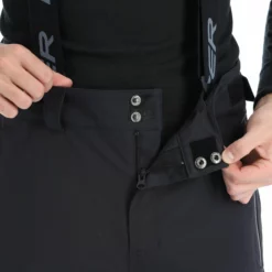 Fischer, Hans Knauss Pantalones De Esquí Hombres Negro -PARQUE DE ESQUI fischer hans knauss skibroek heren zwart BA10fis011b BI 07