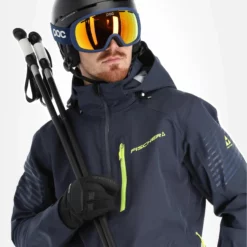 Fischer, Hocheck M Chaqueta De Esquí Hardshell Hombres Nights Azul -PARQUE DE ESQUI fischer hocheck m ab hardshell jas heren nights blauw 22fisch103v1 BI 05
