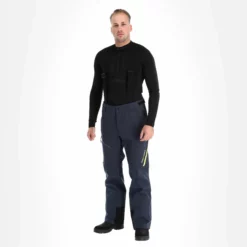 Fischer, Hocheck M Pantalones De Esquí Hardshell Hombres Nights Azul