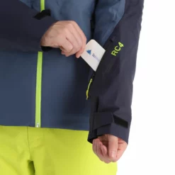 Fischer, Rc4 Chaqueta De Esquí Hombres Sea Gris -PARQUE DE ESQUI fischer rc4 aa jas gevoerd heren sea grijs 22fisch105v5 BI 08