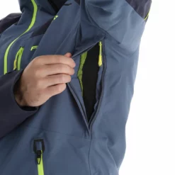 Fischer, Rc4 Chaqueta De Esquí Hombres Sea Gris -PARQUE DE ESQUI fischer rc4 aa jas gevoerd heren sea grijs 22fisch105v5 BI 10