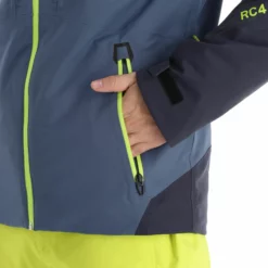 Fischer, Rc4 Chaqueta De Esquí Hombres Sea Gris -PARQUE DE ESQUI fischer rc4 aa jas gevoerd heren sea grijs 22fisch105v5 BI 13
