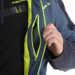 Fischer, Rc4 Chaqueta De Esquí Hombres Sea Gris -PARQUE DE ESQUI fischer rc4 aa jas gevoerd heren sea grijs 22fisch105v5 BI 14