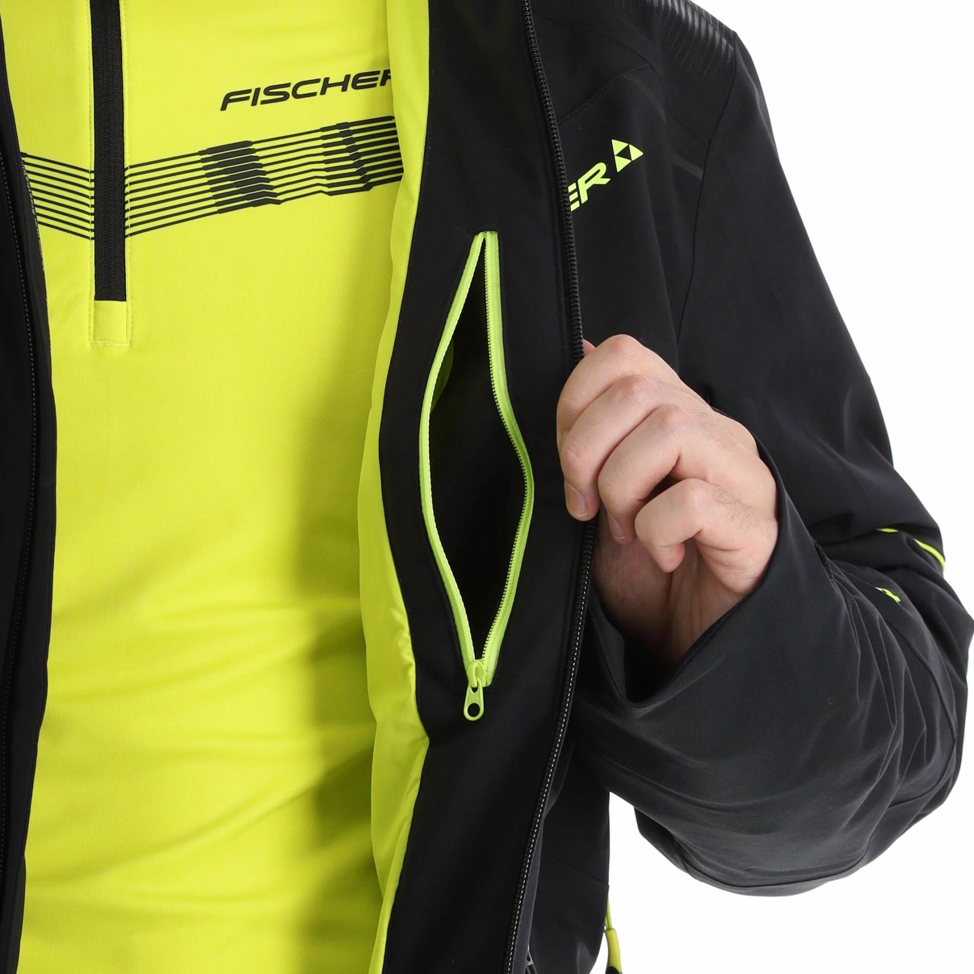 Fischer, Rc4 Chaqueta De Esquí Hombres Negro 14 Fischer, Rc4 Chaqueta De Esquí Hombres Negro - Imagen 14