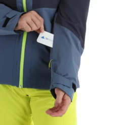 Fischer, Semmering Chaqueta De Esquí Hombres Sea Gris -PARQUE DE ESQUI fischer semmering aa jas gevoerd heren sea grijs 22fisch106v1 BI 08