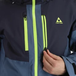 Fischer, Semmering Chaqueta De Esquí Hombres Sea Gris -PARQUE DE ESQUI fischer semmering aa jas gevoerd heren sea grijs 22fisch106v1 BI 12