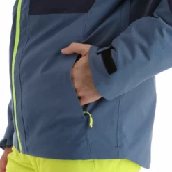 Fischer, Semmering Chaqueta De Esquí Hombres Sea Gris -PARQUE DE ESQUI fischer semmering aa jas gevoerd heren sea grijs 22fisch106v1 BI 14