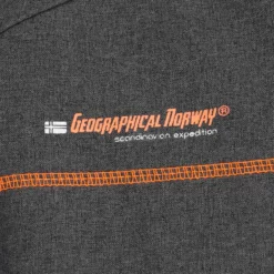 Geographical Norway, Tushiba Men 007 + Bs Chaqueta De Esquí Softshell Hombres Dark Gris, Naranja -PARQUE DE ESQUI geographical norway tushiba 007 softshell ski jas heren dark grijsoranje ac19geow11a 010.3635