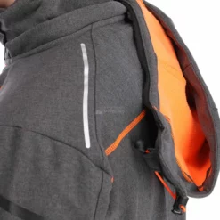 Geographical Norway, Tushiba Men 007 + Bs Chaqueta De Esquí Softshell Hombres Dark Gris, Naranja -PARQUE DE ESQUI geographical norway tushiba 007 softshell ski jas heren dark grijsoranje ac19geow11a 08.3635