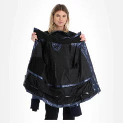 Head, Frost Chaqueta De Esquí Mujeres Metalic Denim Azul -PARQUE DE ESQUI head frost aa jas gevoerd dames metalic denim blauw 22headx150v2 BI 06