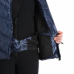 Head, Frost Chaqueta De Esquí Mujeres Metalic Denim Azul -PARQUE DE ESQUI head frost aa jas gevoerd dames metalic denim blauw 22headx150v2 BI 10