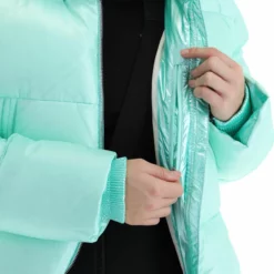 Head, Tiffany Chaqueta De Esquí Mujeres Mint Verde -PARQUE DE ESQUI head tiffany aa jas gevoerd dames mint groen 22headx155v1 BI 09