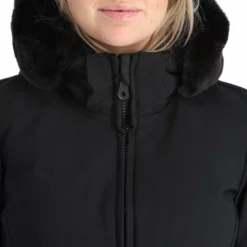 High Society, Jacy Chaqueta De Esquí Mujeres Negro 29 High Society, Jacy Chaqueta De Esquí Mujeres Negro -PARQUE DE ESQUI high society down jacket aa jas gevoerd dames zwart 22highs104v2 BI 14
