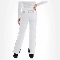 High Society, Jil Pantalones De Esquí Mujeres Lila Blanco, Púrpura 12 High Society, Jil Pantalones De Esquí Mujeres Lila Blanco, Púrpura -PARQUE DE ESQUI high society ski pants ba skibroek gevoerd dames lila paars wit 22highs102v1 BI 03