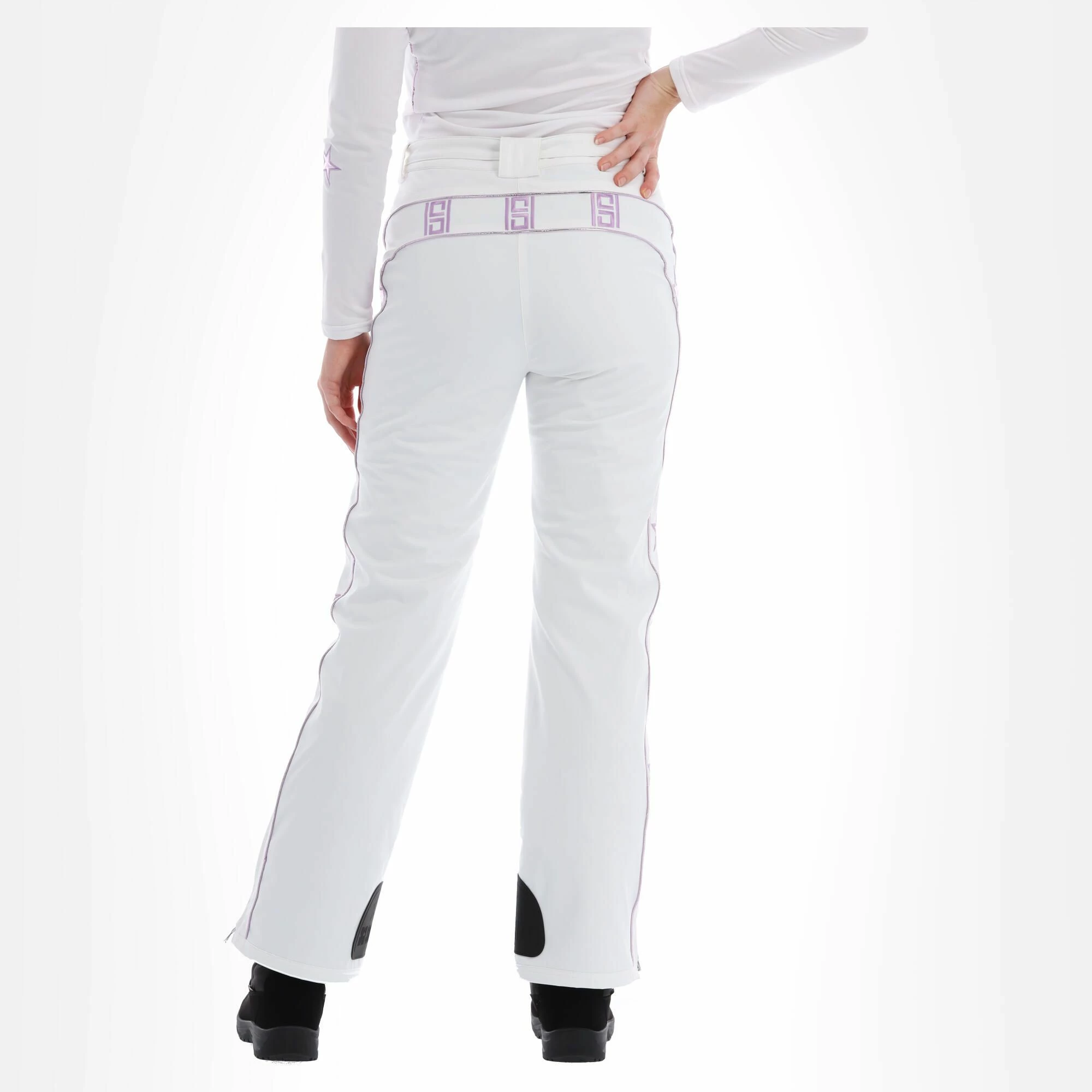 High Society, Jil Pantalones De Esquí Mujeres Lila Blanco, Púrpura 3 High Society, Jil Pantalones De Esquí Mujeres Lila Blanco, Púrpura - Imagen 3