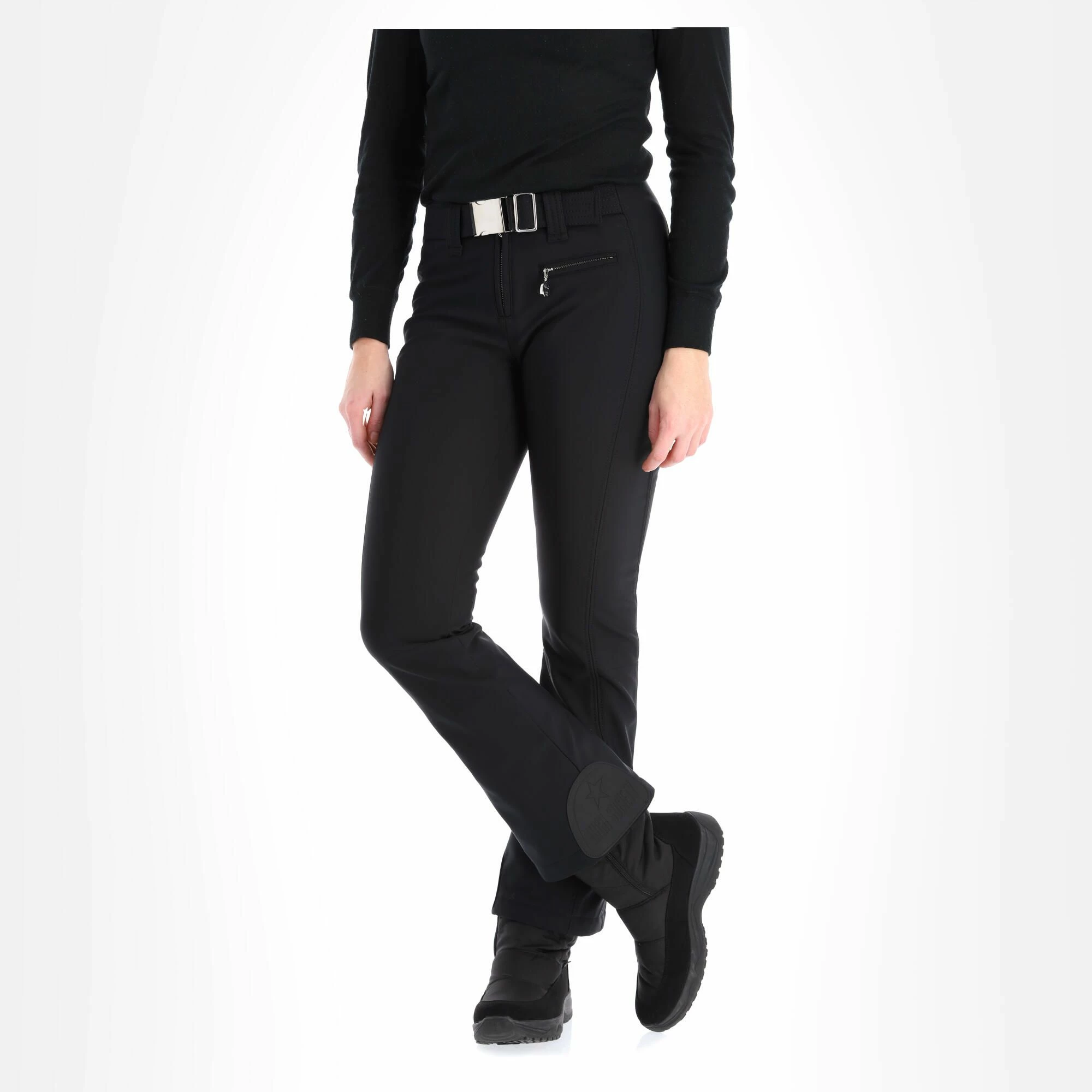 High Society, Lani Pantalones De Esquí Softshell Mujeres Negro 2 High Society, Lani Pantalones De Esquí Softshell Mujeres Negro - Imagen 2