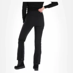 High Society, Lani Pantalones De Esquí Softshell Mujeres Negro 11 High Society, Lani Pantalones De Esquí Softshell Mujeres Negro -PARQUE DE ESQUI high society softshell pants bc skibroek softshell dames zwart 22highs107v1 BI 03
