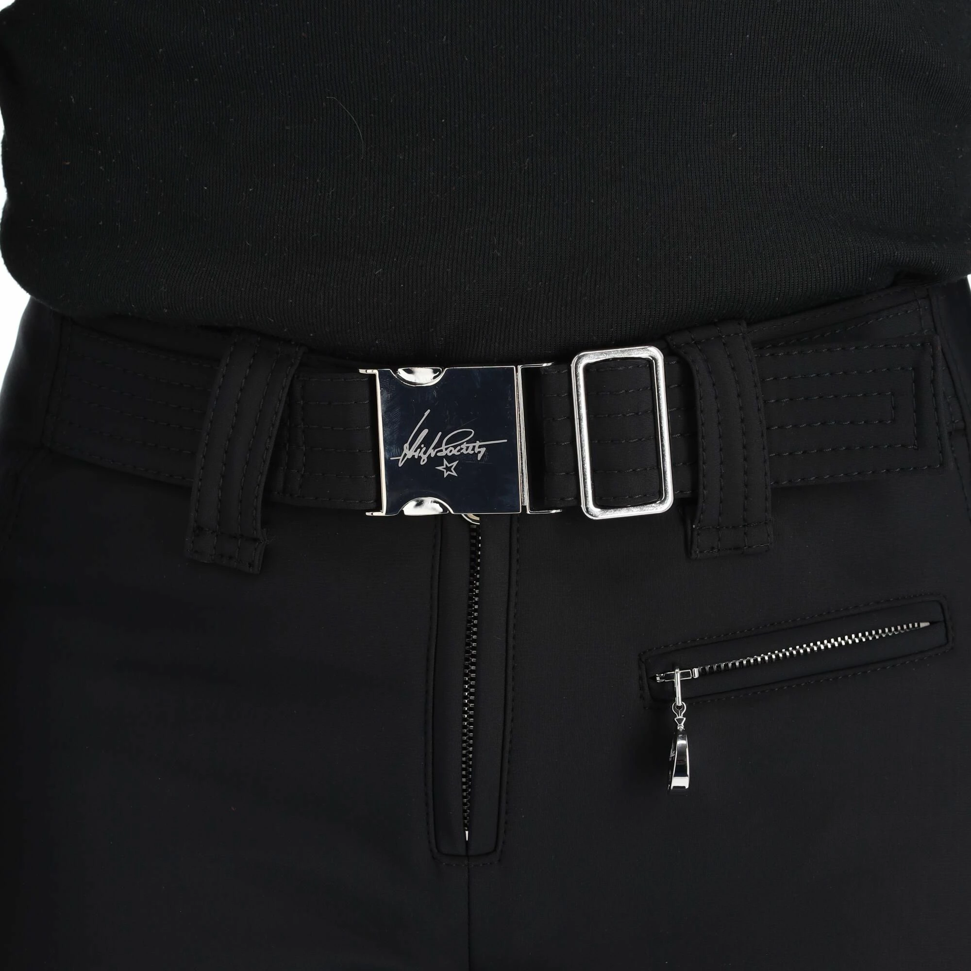 High Society, Lani Pantalones De Esquí Softshell Mujeres Negro 5 High Society, Lani Pantalones De Esquí Softshell Mujeres Negro - Imagen 5